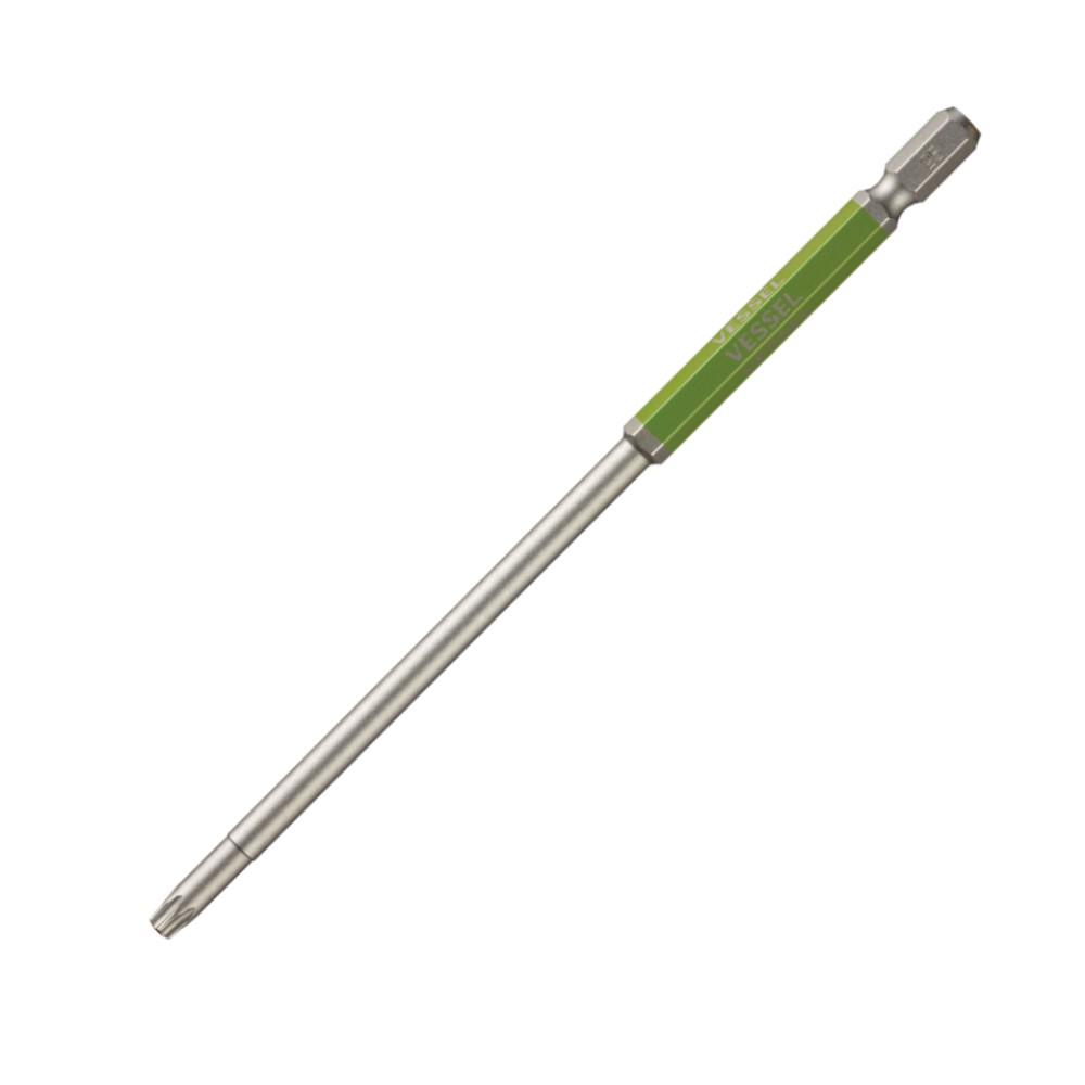 ดอกไขควงหัวหกเหลี่ยม ดอกยาว VESSEL GSVT25LH ขนาด T25H x 150 mm 