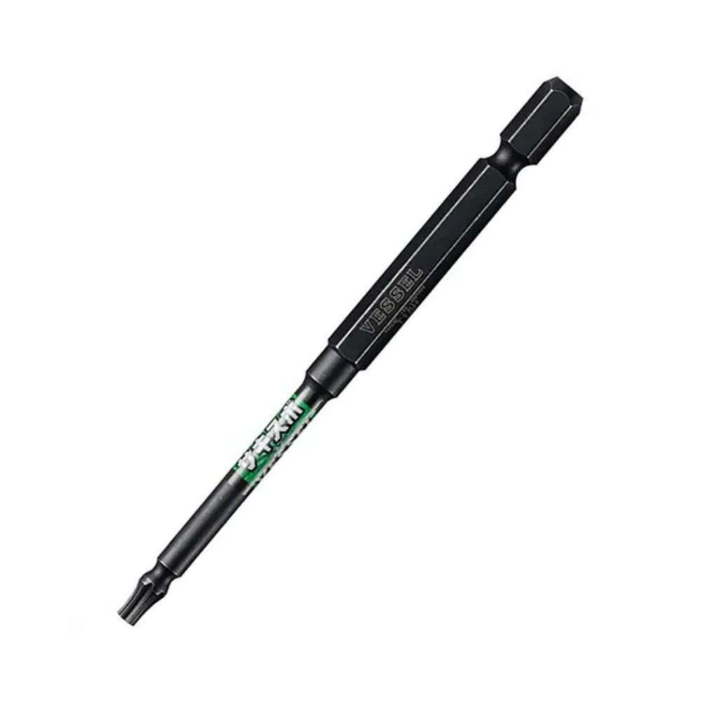 ดอกไขควงดาว 6 แฉก แกนสลิม VESSEL SS16T1510 Sakisubo SS16T Torx Bit ขนาด T10 x 100 มม 