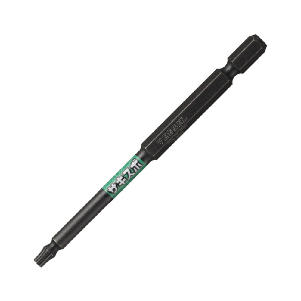 ดอกไขควงดาว 6 แฉก แกนสลิม VESSEL SS16T2010 Sakisubo SS16T Torx Bit ขนาด T20 x 100 มม 
