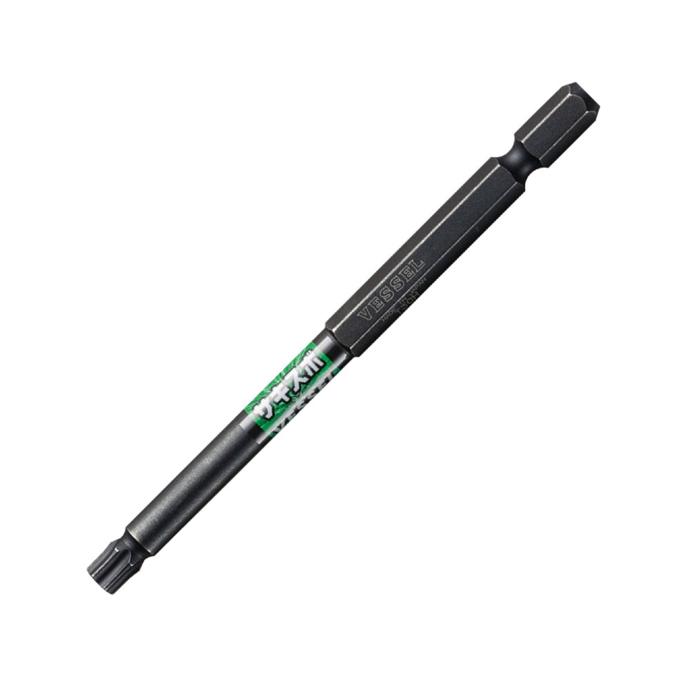 ดอกไขควงดาว 6 แฉก แกนสลิม VESSEL SS16T3010 Sakisubo SS16T Torx Bit ขนาด T30 x 100 มม 