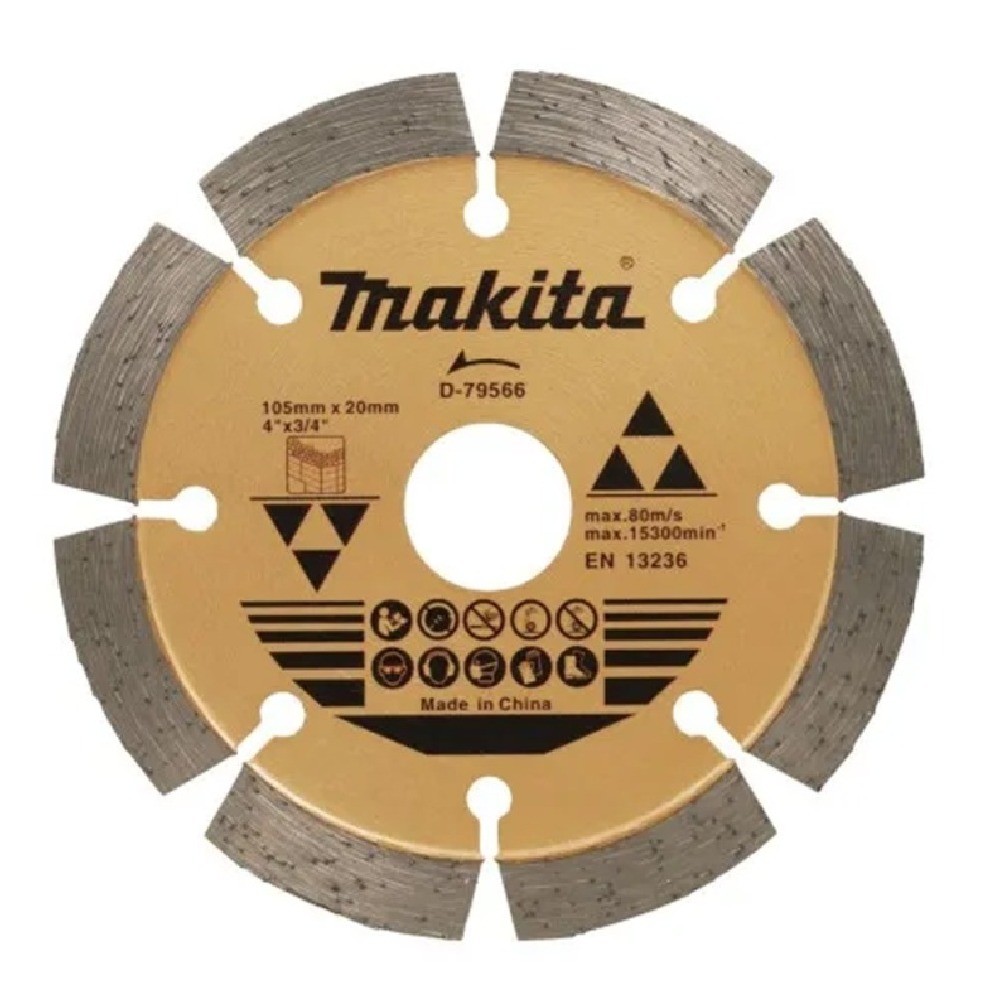 ใบเพชรตัดคอนกรีต MAKITA D 79566 ขนาด 105 มม 