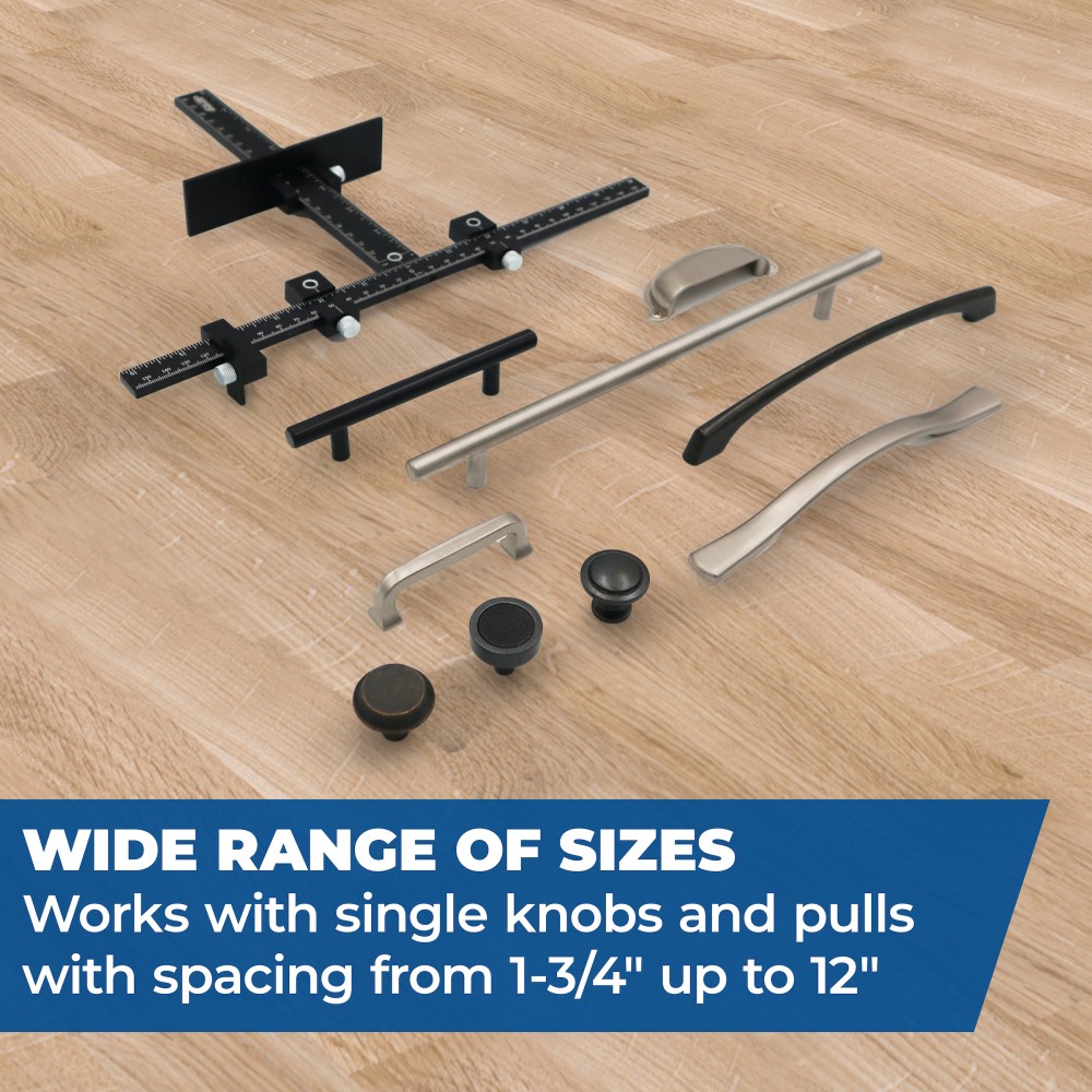 จิ๊กเจาะมือจับตู้ KREG® KHI XLPULL Cabinet Hardware Jig Pro