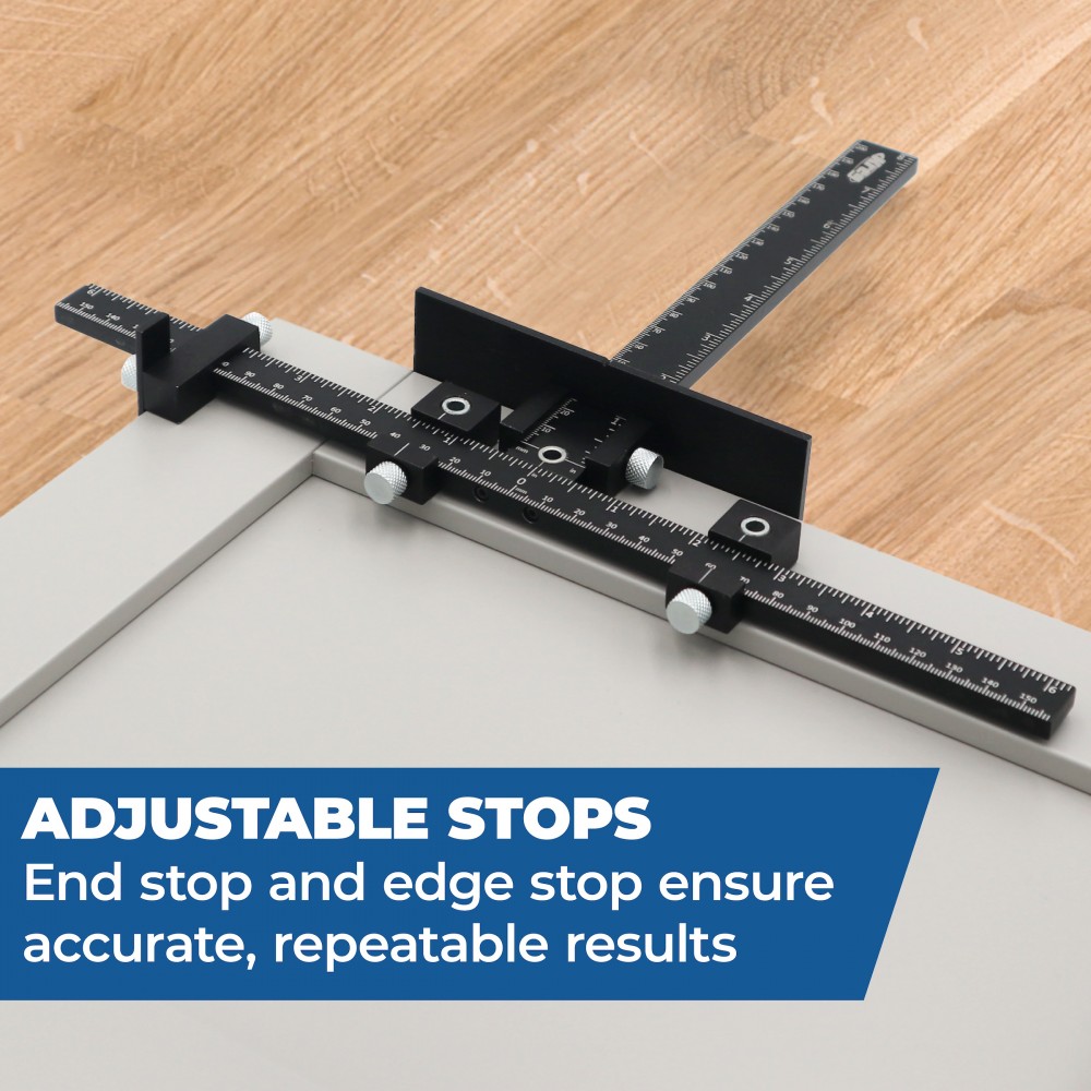 จิ๊กเจาะมือจับตู้ KREG® KHI XLPULL Cabinet Hardware Jig Pro