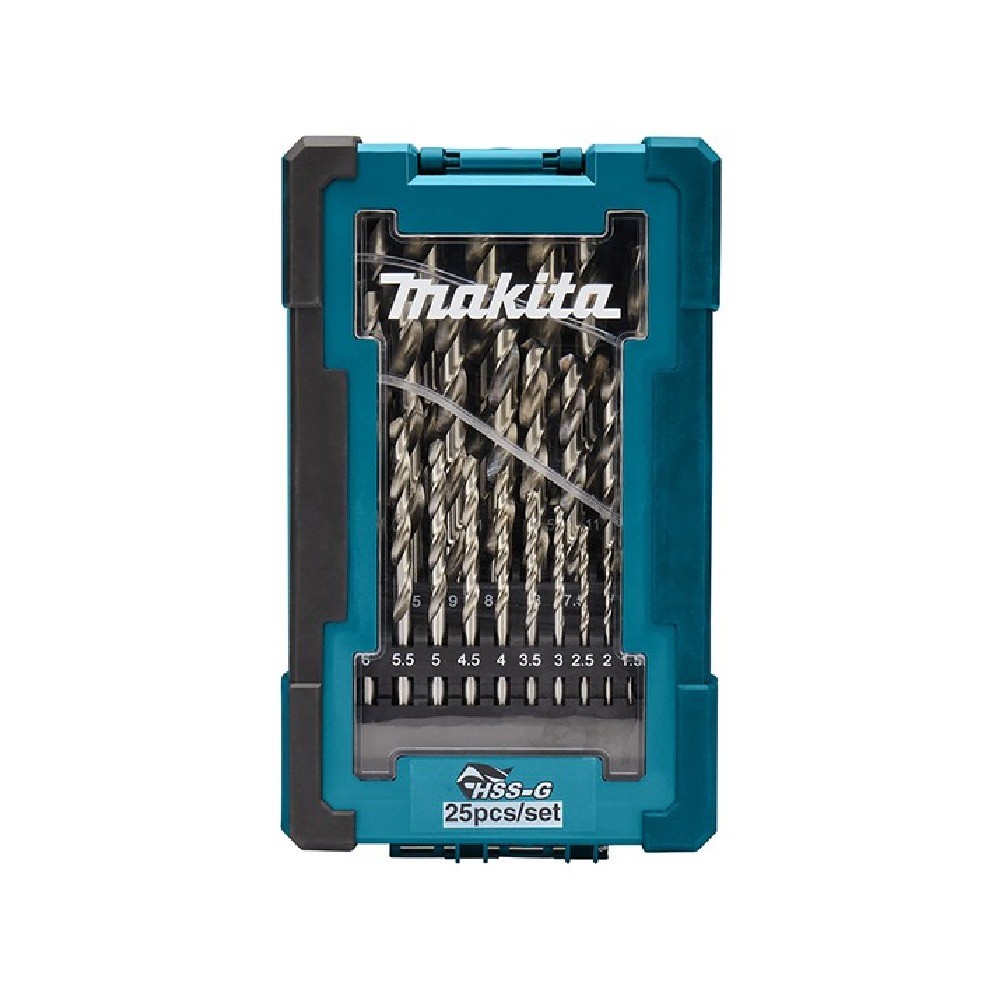 ชุดดอกสว่าน HSS G MAKITA D 67555 ขนาด 1 0–13 มม 