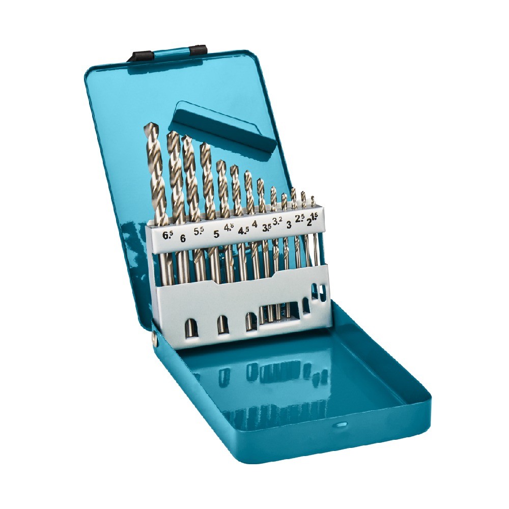 ชุดดอกสว่าน HSS G MAKITA D 54019 ขนาด 1 5–6 5 มม 