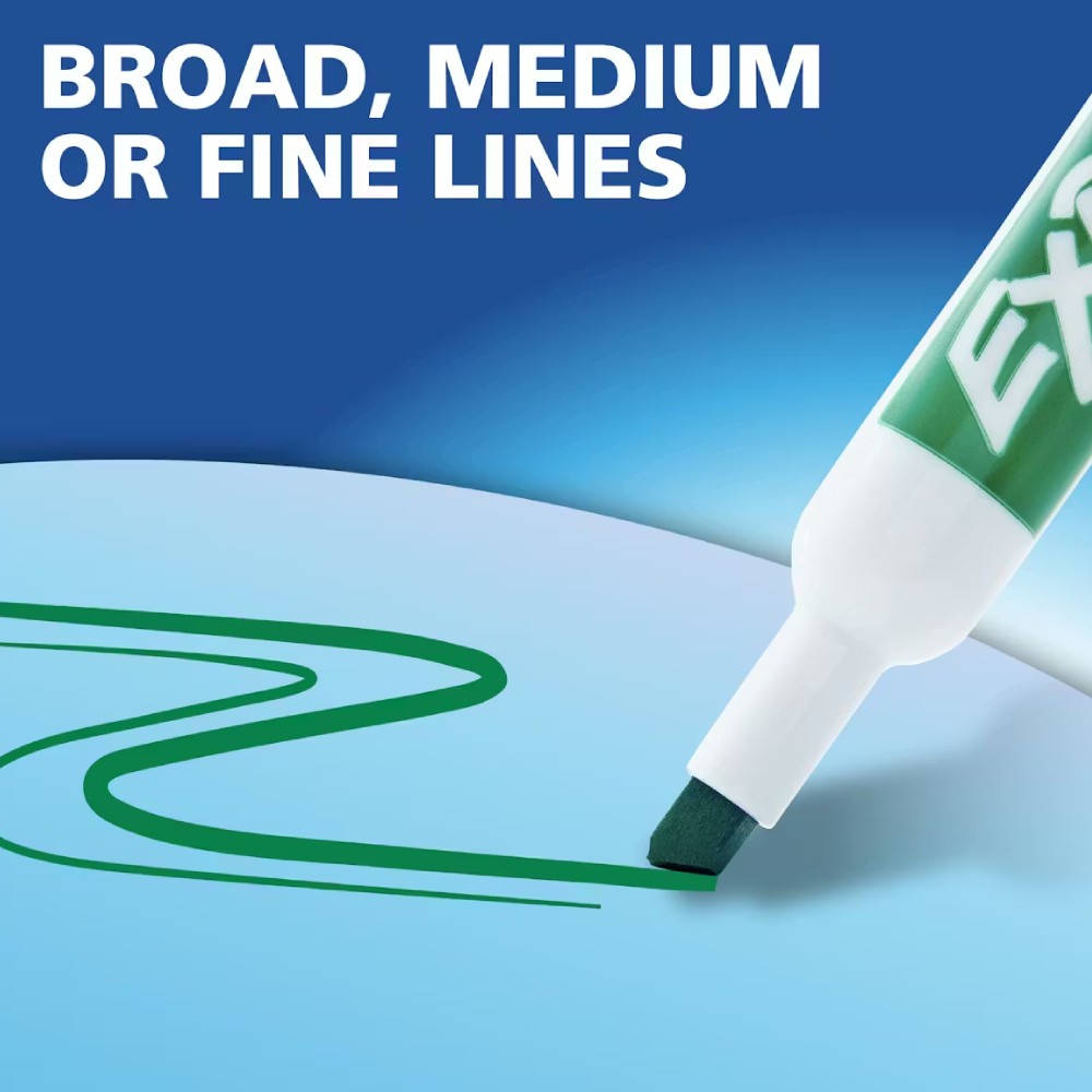 ชุดปากกาไวท์บอร์ด EXPO&nbsp;80653A Low Odor Dry Erase Markers Set พร้อมแปรงลบและน้ำยาทำความสะอาด