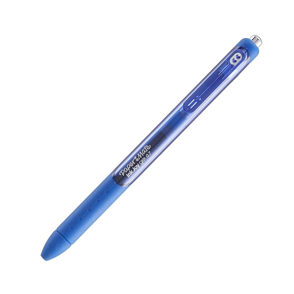 ปากกาเจล Paper Mate 1957054 InkJoy Gel สีน้ำเงิน เขียนลื่น เส้นคม แห้งไว ไม่เลอะมือ