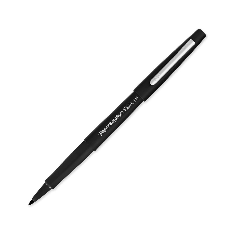 ปากกาเมจิก Paper Mate S0190973 Flair สีดำ หัวสักหลาด เขียนลื่น เส้นคม