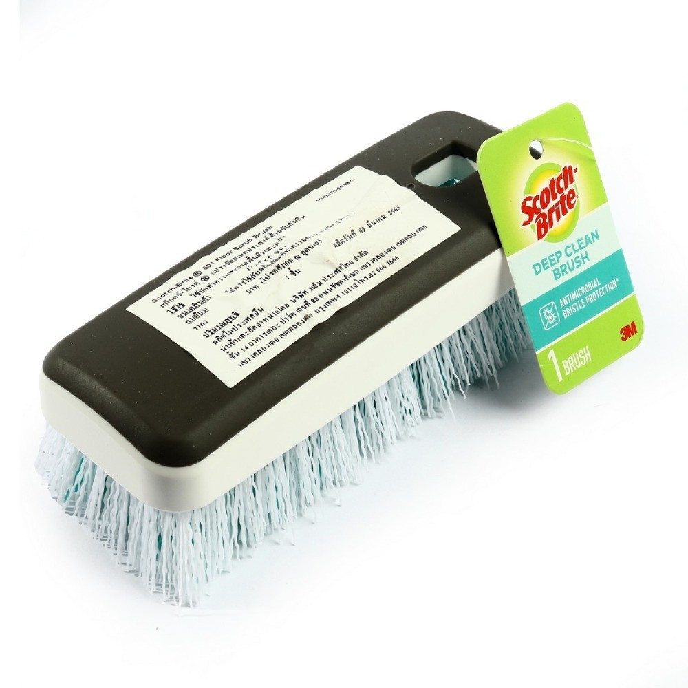 แปรงขัดอเนกประสงค์ด้ามจับกันลื่น 3M สีเทา