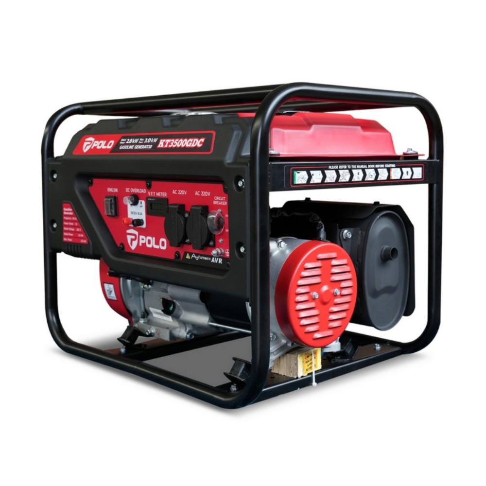 เครื่องปั่นไฟเบนซิน POLO KT3500GDC กำลังไฟ 2 8 KW