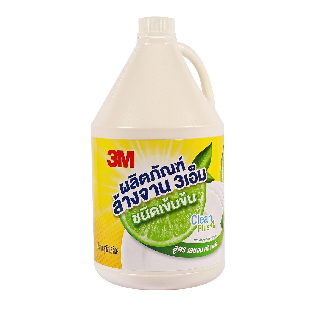 น้ำยาล้างจานชนิดเข้มข้น CLEAN PLUS 3M รุ่น Z052 0828 ขนาด 3 8 L