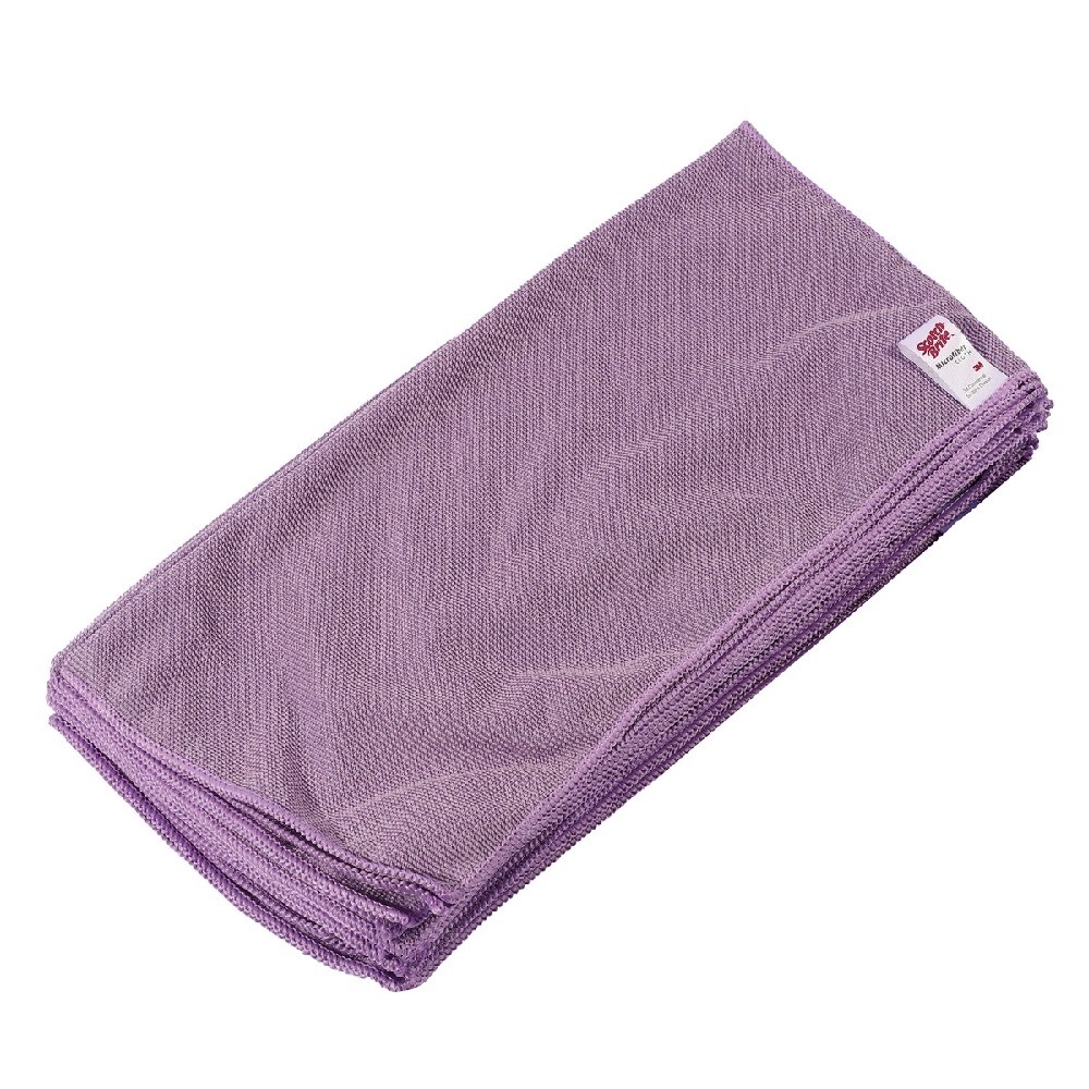 ผ้าไมโครไฟเบอร์ สีม่วง 3M รุ่น Z052 0476P ขนาด 36 × 36 CM  10 PCS PACK 