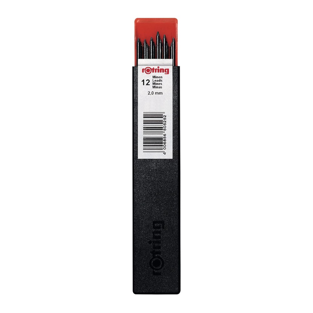 ไส้ดินสอ Rotring Hi Polymer 2 0 มม  ความเข้ม HB ไม่หักง่าย  S0230451 