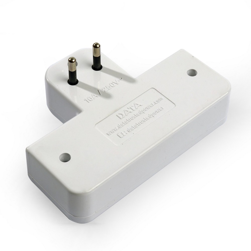 หัวแปลงปลั๊กไฟ อะแดปเตอร์ DATA AD364 ขนาด 3 ช่อง 16AMP