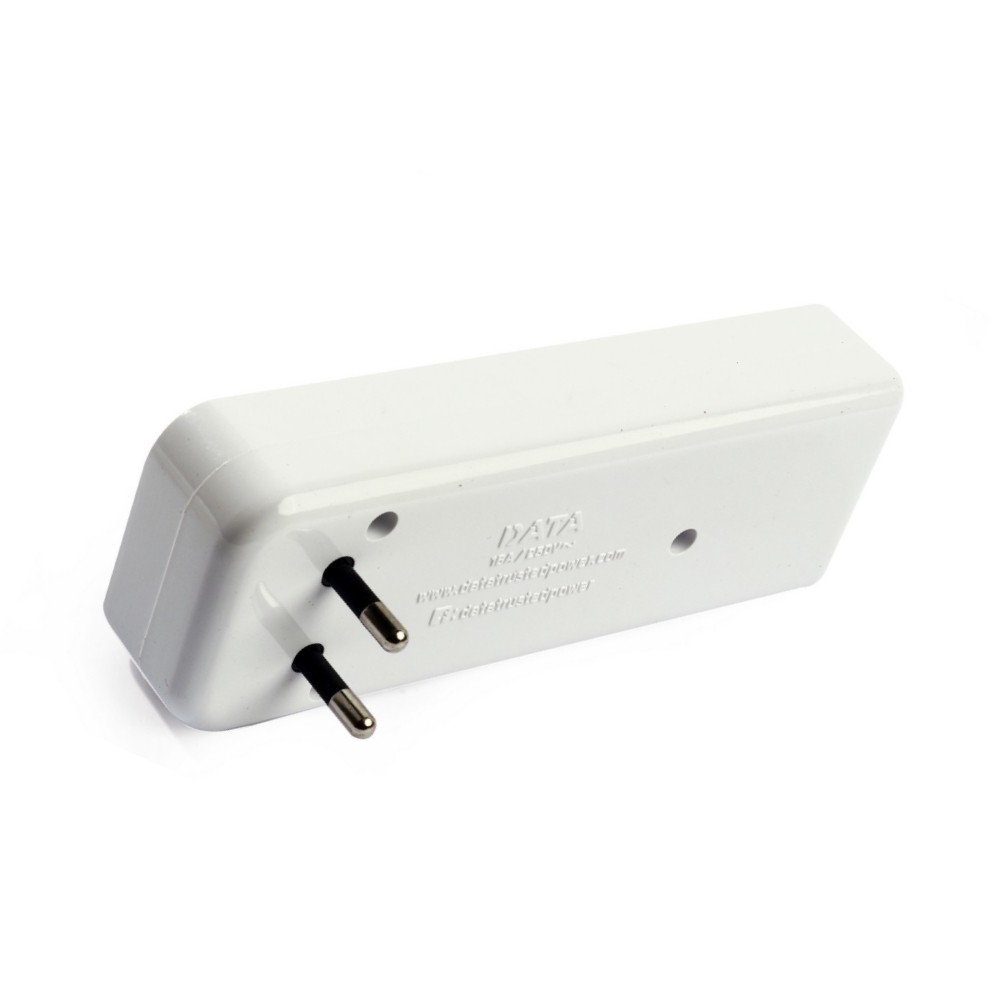 หัวแปลงปลั๊กไฟ อะแดปเตอร์ Universal DATA AL56 2 ช่อง 1 สวิตซ์ พร้อมพอร์ต USB