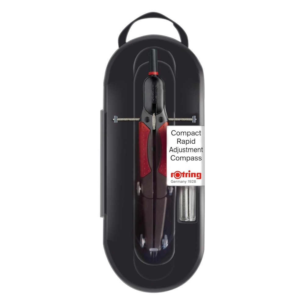 วงเวียน Rotring Compact Rapid Adjustment Compass ขนาด 360 มม  แม่นยำสูง สำหรับงานสถาปัตย์  S0676580 