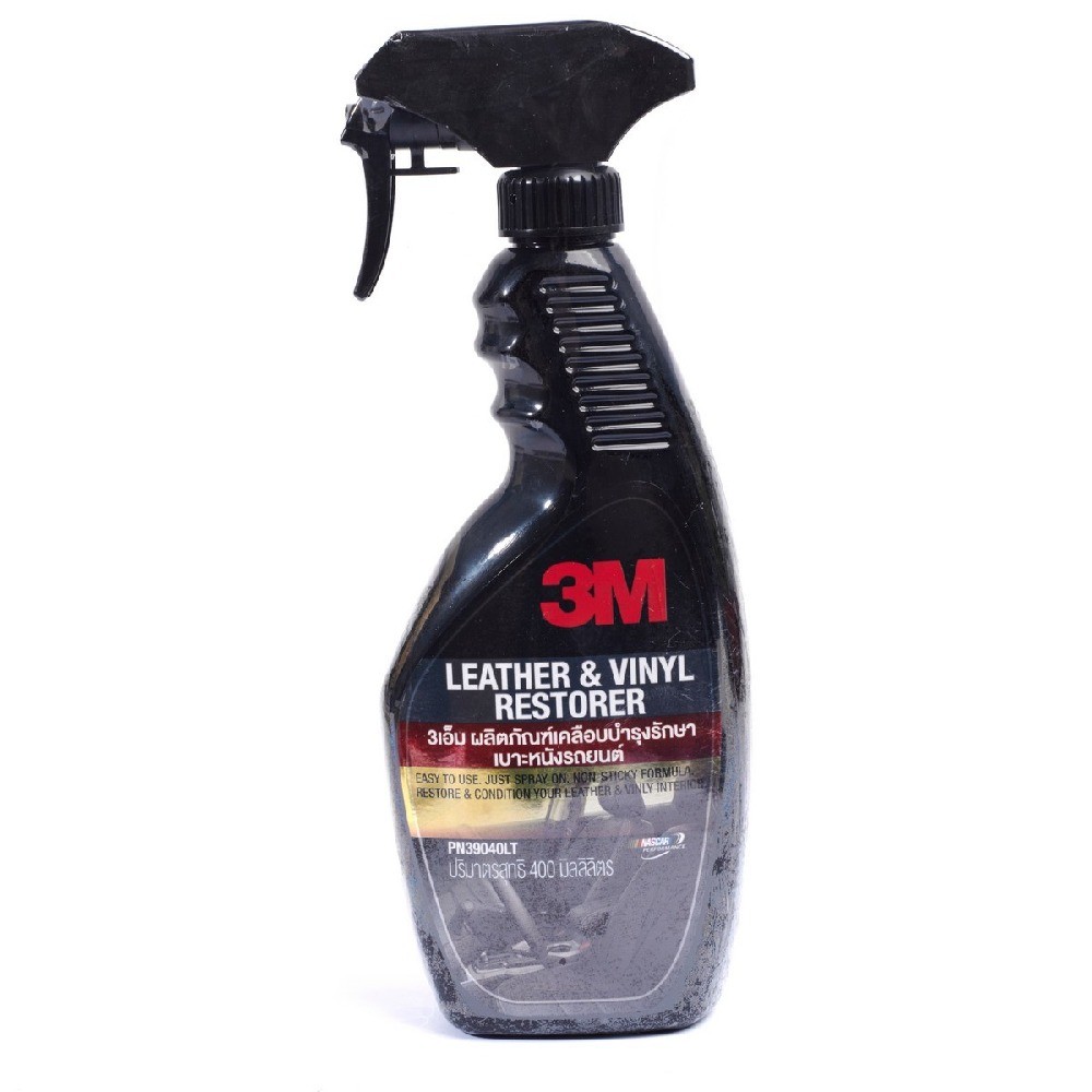 น้ำยาเคลือบบำรุงรักษาเบาะหนัง 3M PN39040LT รุ่น XS002005766 ขนาด 400 ML