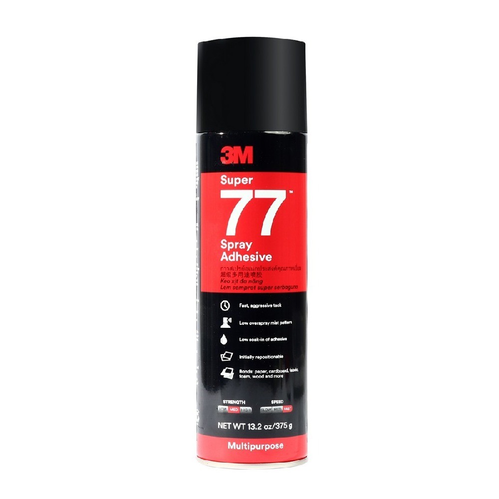 สเปรย์กาว 3M NO 77 รุ่น XS002003233 ขนาด 13 2 OZ