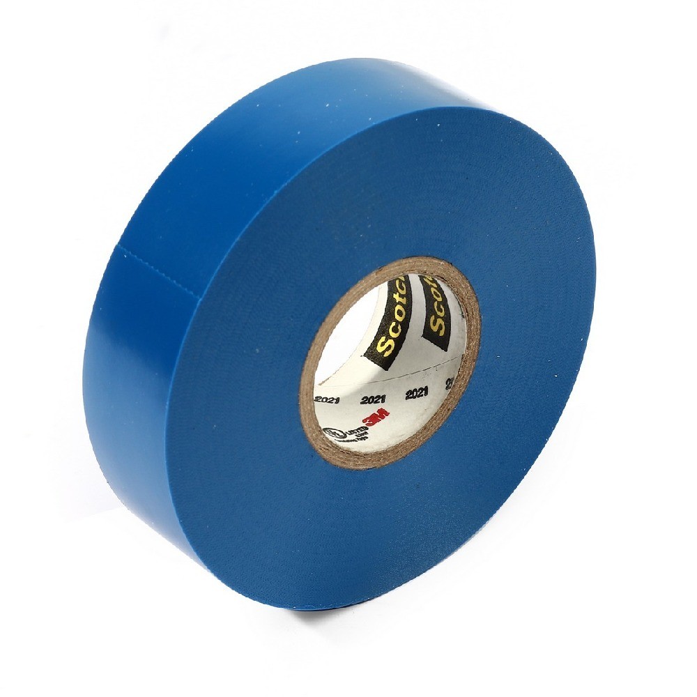 เทปพันสายไฟ SCOTCH 35 VINYL 3M รุ่น Z053 0045B สีน้ำเงิน ขนาด 3 4 นิ้ว × 66 FT
