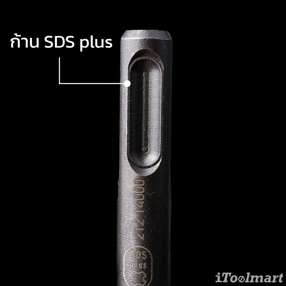 ดอกสกัดแบน RENNSTEIG 212 14000 SB ขนาด 20 mm ยาว 140 mm ก้าน SDS plus