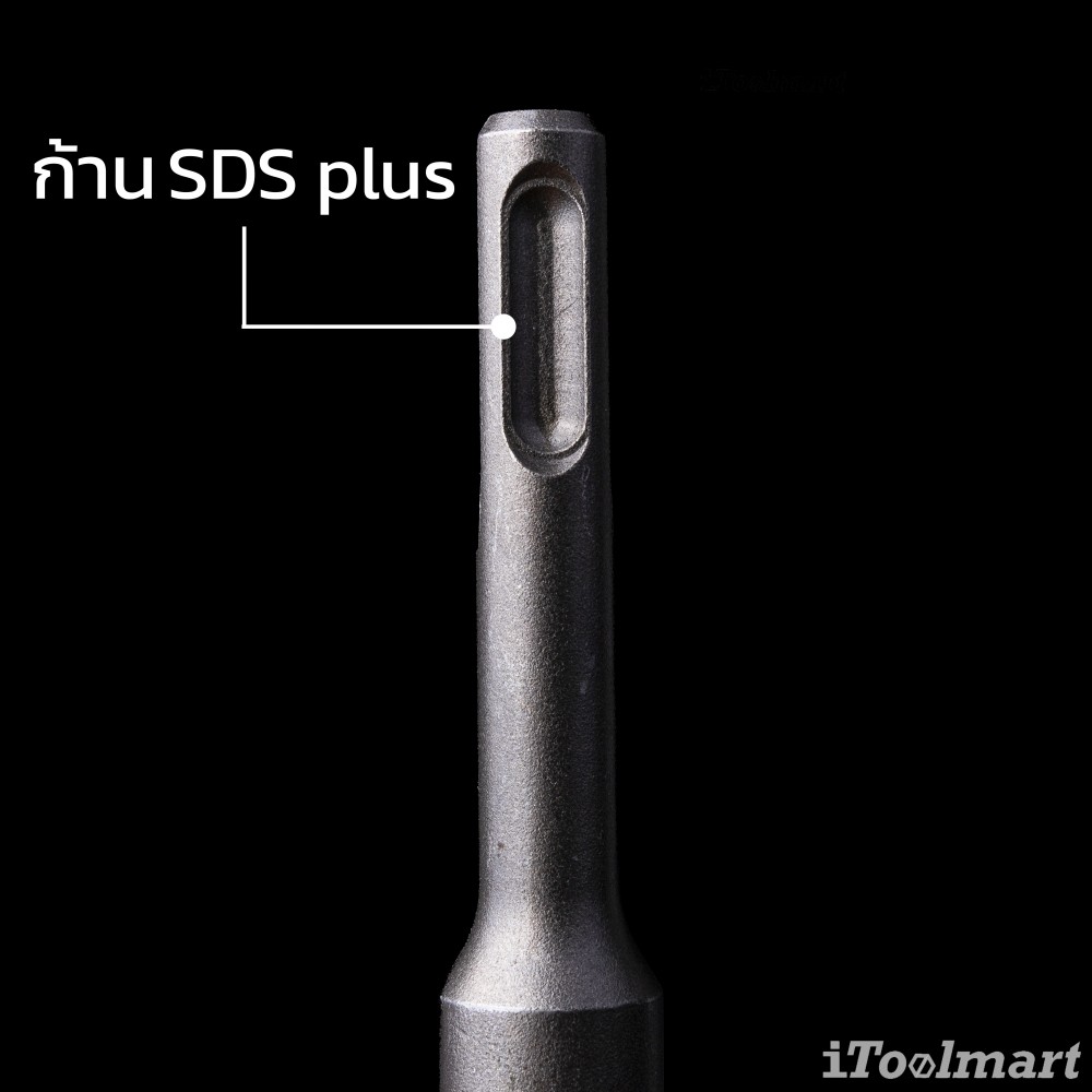 ดอกสกัดแบน RENNSTEIG 212 25014 SB ขนาด 40 mm ยาว 250 mm ก้าน SDS plus