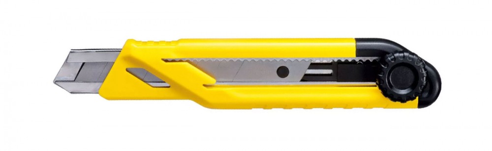 คัตเตอร์ Stanley 10-267 รุ่น Professional ด้ามเอบีเอส แบบไดอัลล็อค 18 มม.