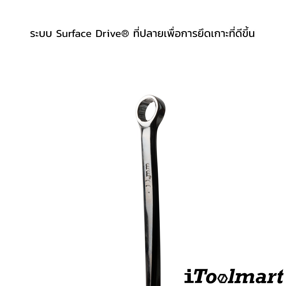 ประแจแหวนข้าง-ปากตาย X-beam 11 mm. SATA 40284