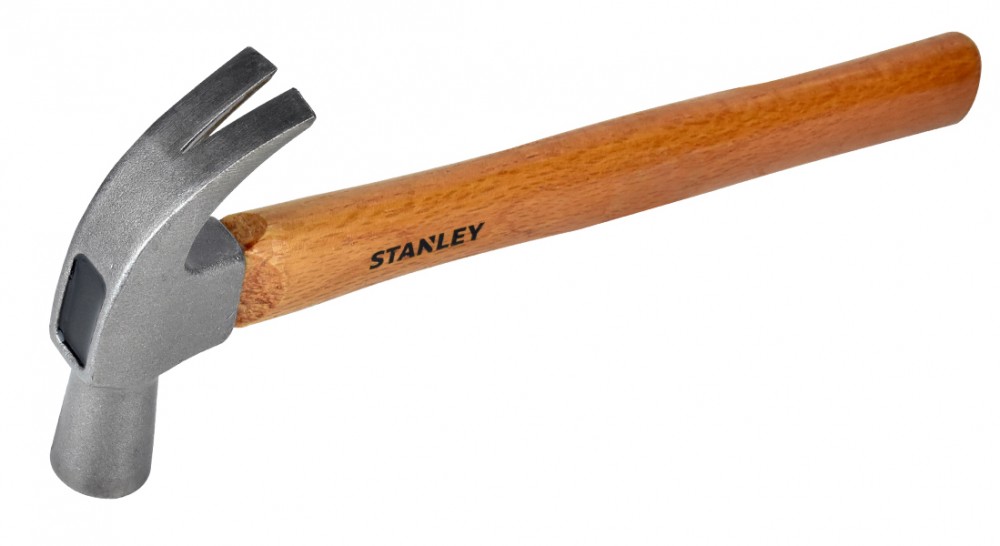 ค้อนหงอน Stanley รุ่น 51370-840 ขนาด 27 มม. ด้ามไม้