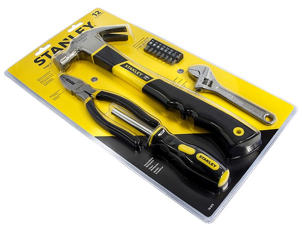 ชุดเครื่องมือ 12 ชิ้น Stanley 70-875