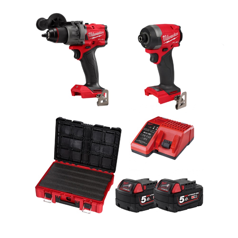 ชุดคอมโบ (อัศวินคู่ บู๊งานหนัก) Milwaukee M18 FPP2J3-853P SA