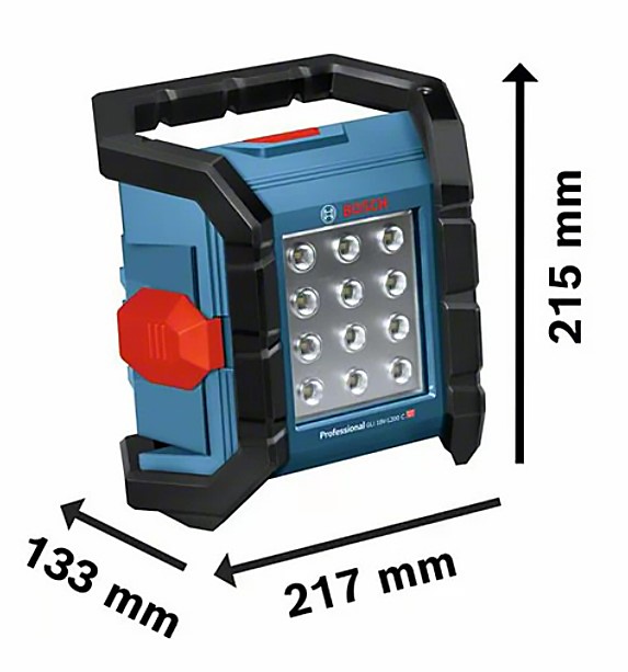 ไฟสปอร์ตไลท์ไร้สาย 18V. BOSCH รุ่น GLI 18V-1200 C (ตัวเปล่า)