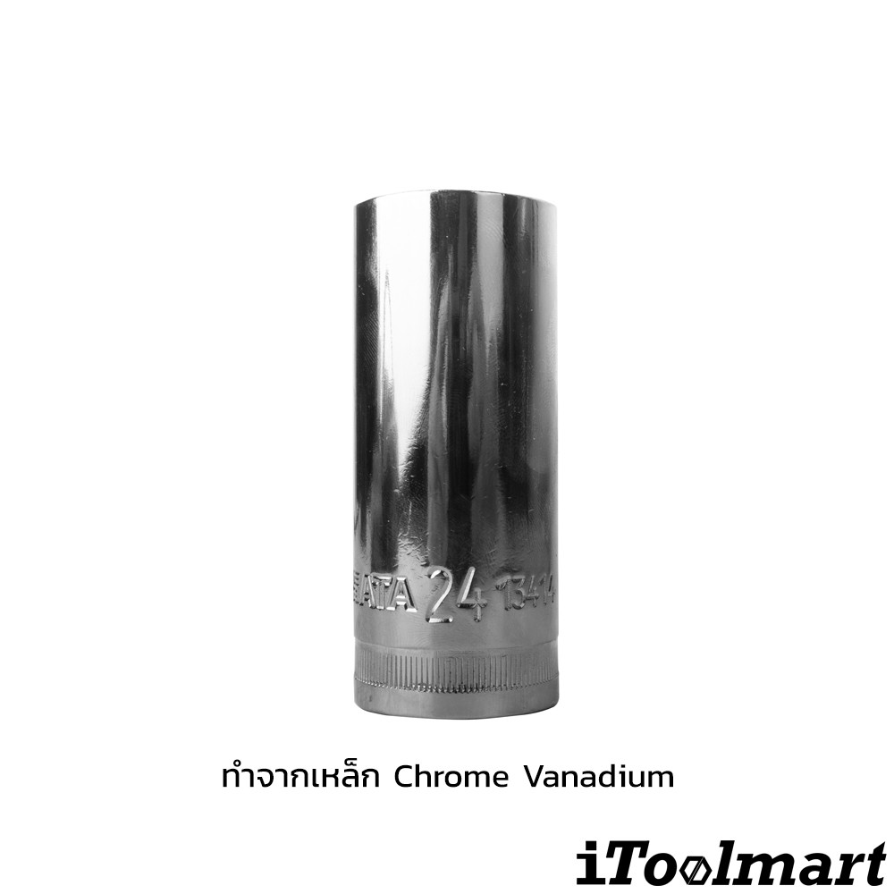 ลูกบล็อกยาว 24 mm. 1/2 นิ้ว 6 เหลี่ยม SATA 13414