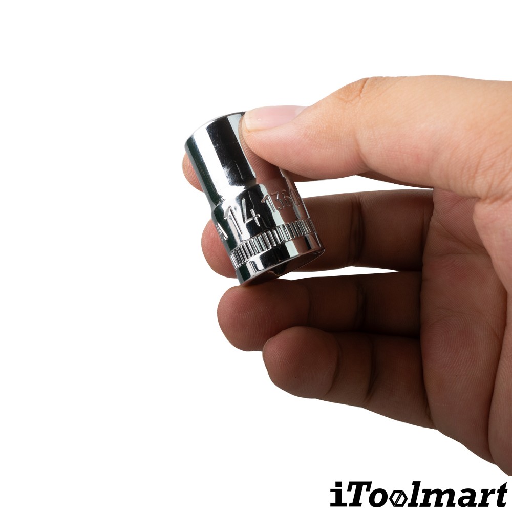 ลูกบล็อกสั้น 14 mm. 1/2 นิ้ว 12 เหลี่ยม SATA 13605