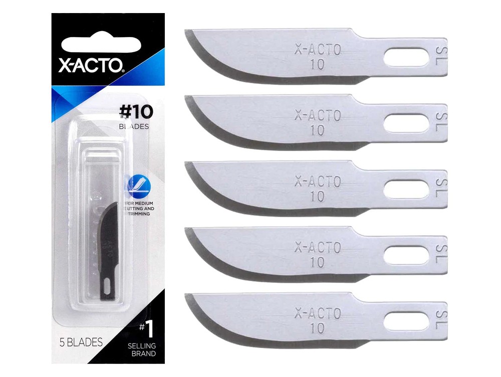 ใบมีด X-ACTO TYPE A No.10 General Purpose X210 (ชุด 5 ใบ)