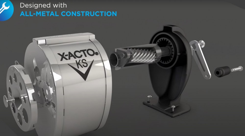 กบเหลาดินสอ X-ACTO ‎1031 KS Manual Pencil Sharpener