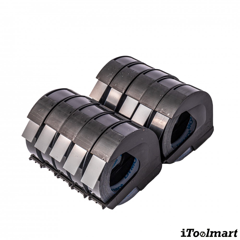 DYMO 520109 Tape global DY EMB 9 mm. x 3 m. BLACK (10pcs)