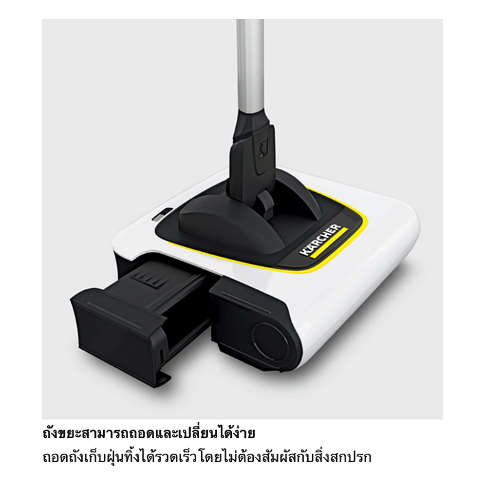 เครื่องดูดฝุ่นไร้สาย ไม้กวาดไฟฟ้า Karcher KB 5 1.258-050.0
