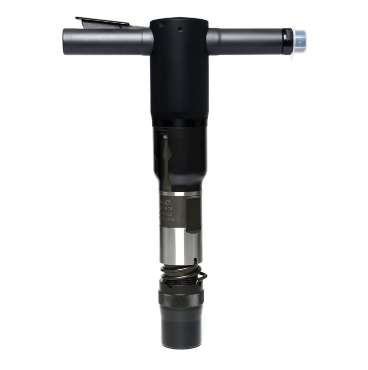 เครื่องสกัดลม TOKU TCB-130 สำหรับงานหนักปานกลาง, ช่วงชัก 130 มม. พร้อมดอกสกัดแหลมยาว 18 นิ้ว