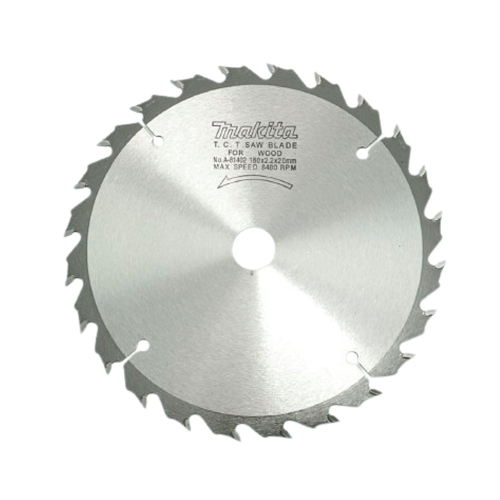 ใบเลื่อยวงเดือน TCT MAKITA A-81402 สำหรับตัดไม้ ขนาด 7 นิ้ว 24 ฟัน