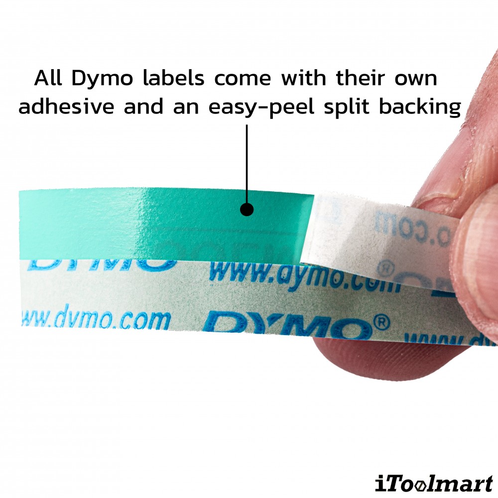 Tape plastic DYMO S0721640 Letratag 12 mm. x 4 m. GREEN