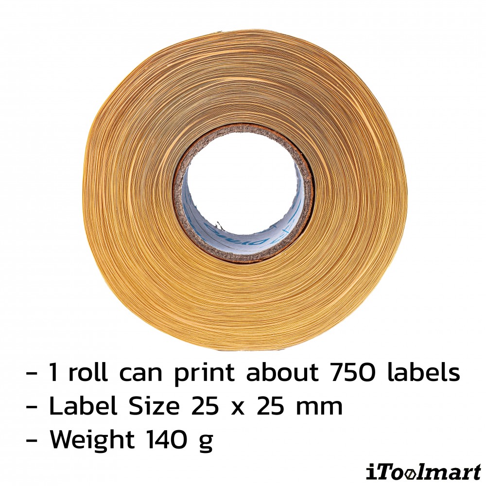 Dymo LW SQUARE MULTIPURPOSE LABELS 25X25MM (750) 