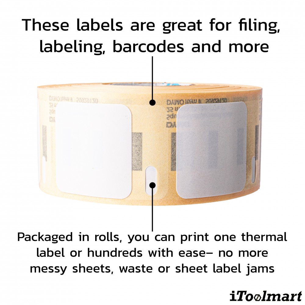 Dymo LW SQUARE MULTIPURPOSE LABELS 25X25MM (750) 