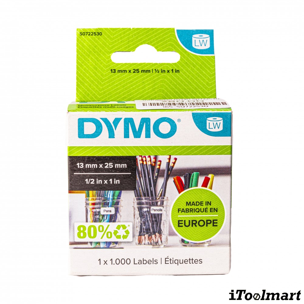 Dymo LW LABEL MULTI-PURPOSE 12x24mm