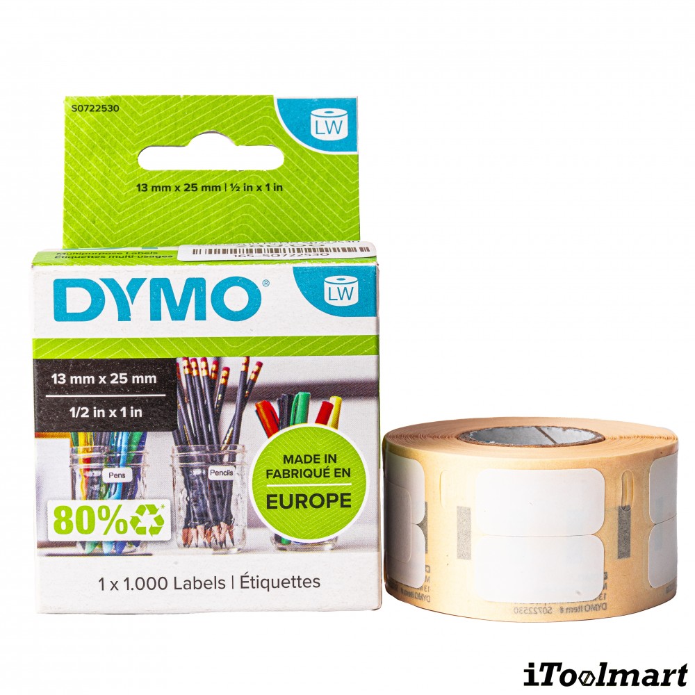 Dymo LW LABEL MULTI-PURPOSE 12x24mm