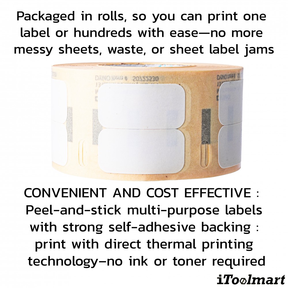 Dymo LW LABEL MULTI-PURPOSE 12x24mm