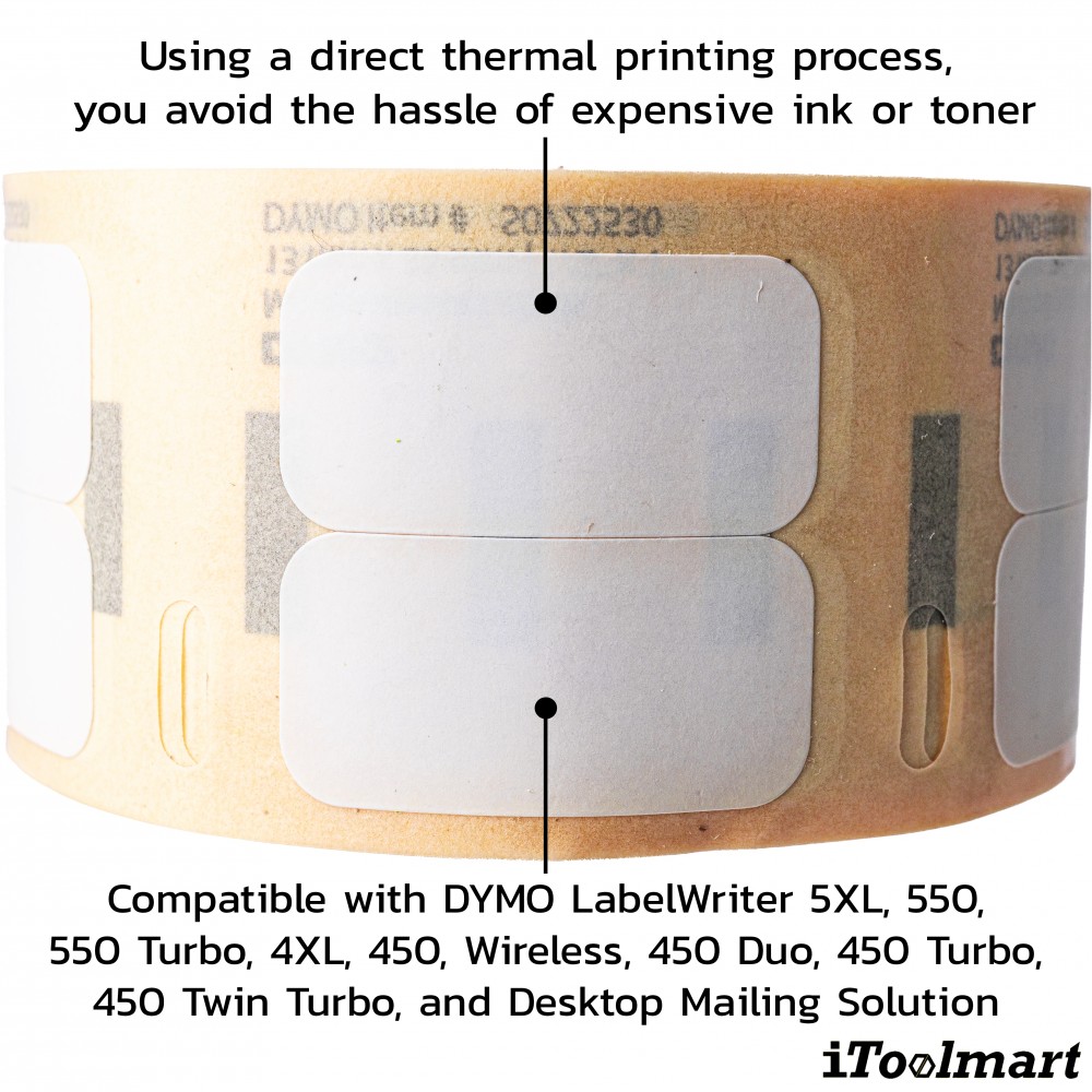 Dymo LW LABEL MULTI-PURPOSE 12x24mm