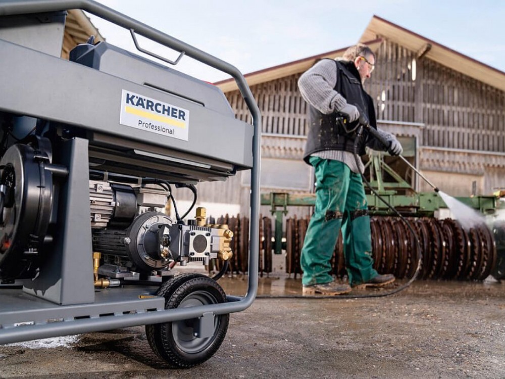 เครื่องฉีดน้ำแรงดันสูง Karcher HDS 9/20-4 Classic *KAP เครื่องฉีดน้ำแรงดันสูงแบบน้ำร้อน-เย็น 1.030-000.0