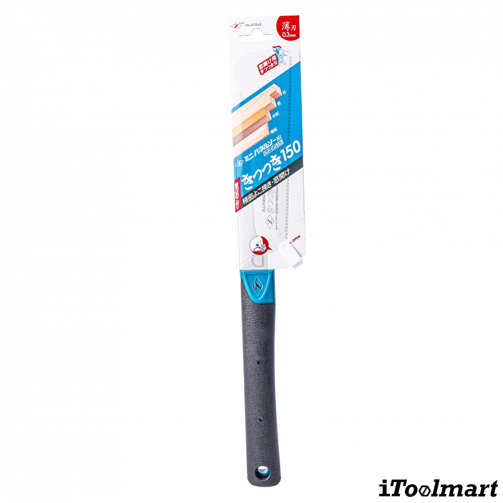 เลื่อยสันแข็ง สร้างเดือย สำหรับไม้เนื้ออ่อน ZETSAW 07043 DOZUKI PIERCING 150 P1 41 ขนาด 150 mm 