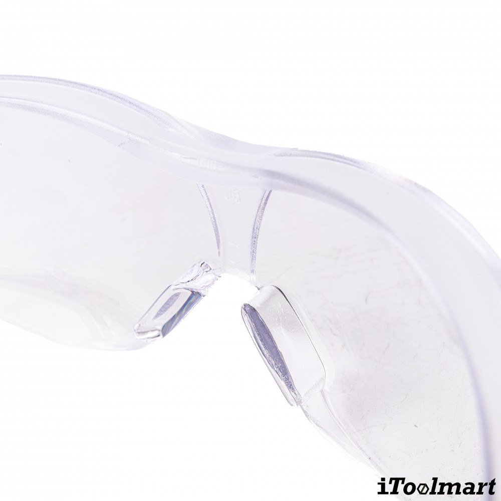 แว่นตานิรภัย เลนส์ใส ขาแว่นสีฟ้า 3M™ V34 Virtua Sport Asian Fit  7100135058 