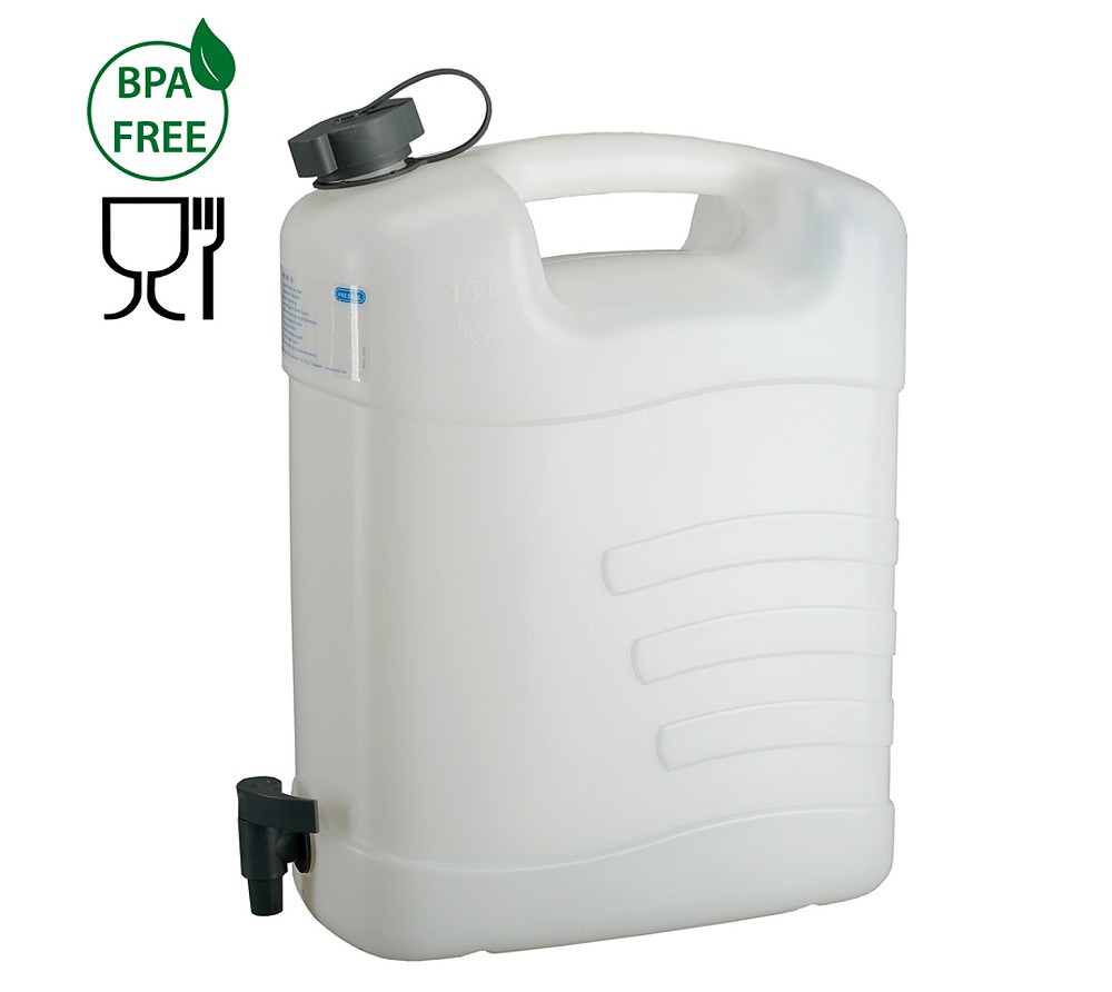แกลลอนน้ำ PRESSOL ขนาด 15 ลิตร พร้อมก๊อก HDPE Food Grade 
